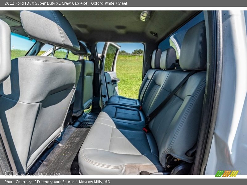 Oxford White / Steel 2012 Ford F350 Super Duty XL Crew Cab 4x4