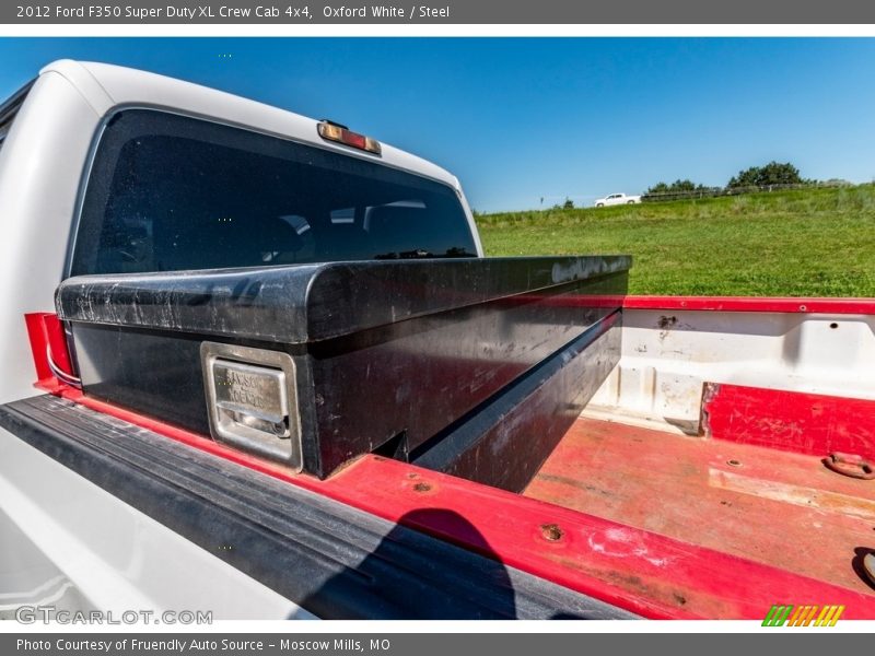 Oxford White / Steel 2012 Ford F350 Super Duty XL Crew Cab 4x4