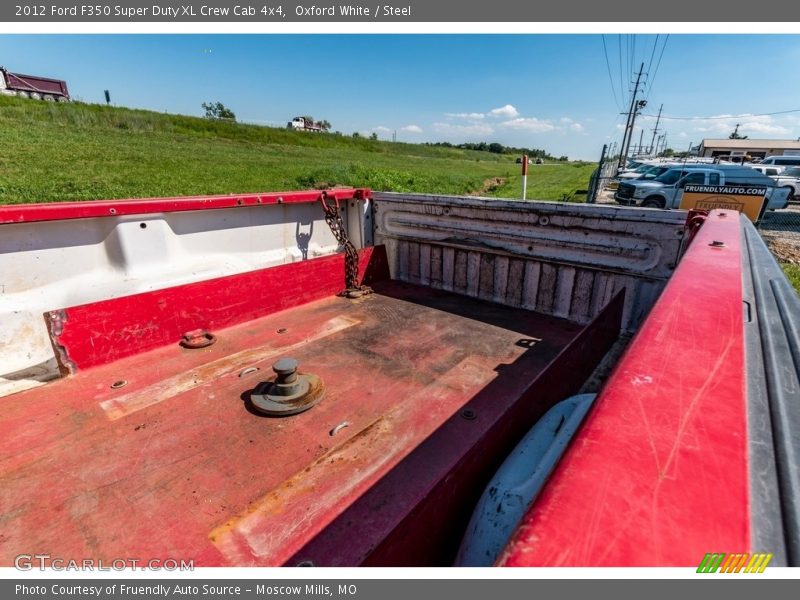 Oxford White / Steel 2012 Ford F350 Super Duty XL Crew Cab 4x4