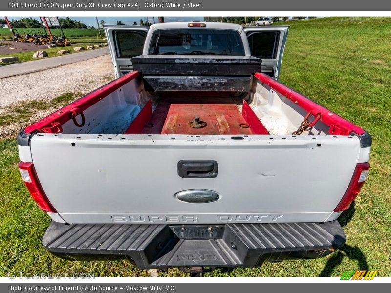 Oxford White / Steel 2012 Ford F350 Super Duty XL Crew Cab 4x4