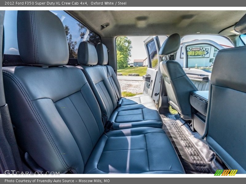 Rear Seat of 2012 F350 Super Duty XL Crew Cab 4x4