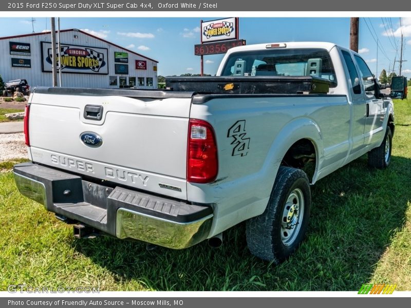 Oxford White / Steel 2015 Ford F250 Super Duty XLT Super Cab 4x4