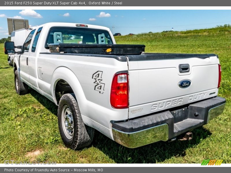 Oxford White / Steel 2015 Ford F250 Super Duty XLT Super Cab 4x4