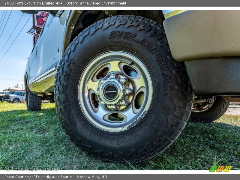 Oxford White / Medium Parchment 2002 Ford Excursion Limited 4x4
