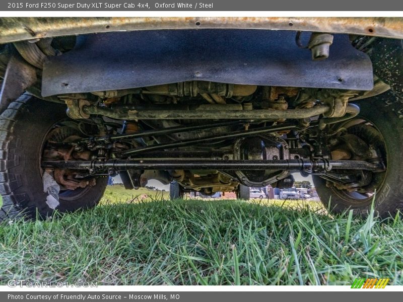 Oxford White / Steel 2015 Ford F250 Super Duty XLT Super Cab 4x4