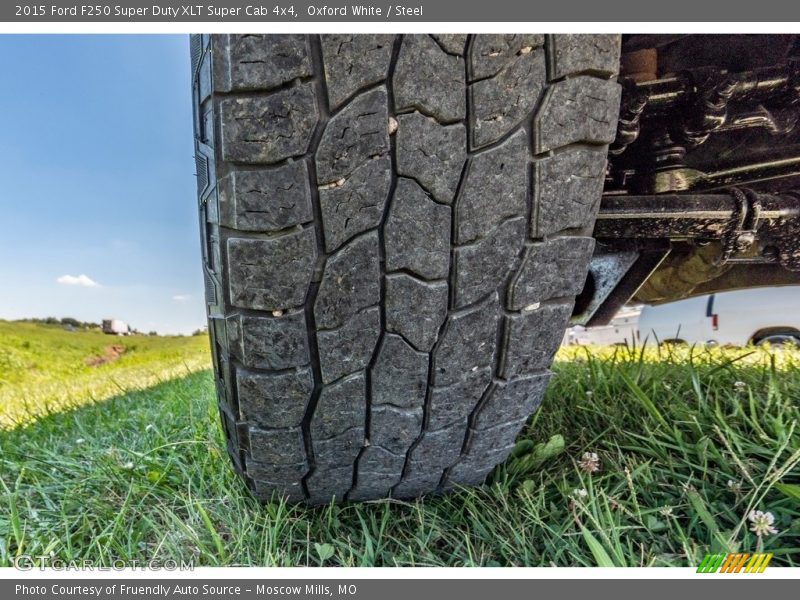 Oxford White / Steel 2015 Ford F250 Super Duty XLT Super Cab 4x4