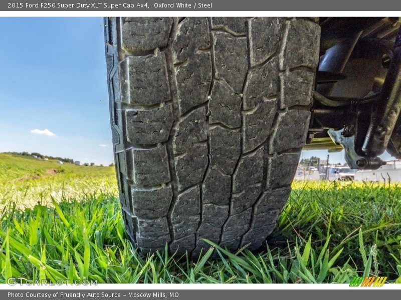 Oxford White / Steel 2015 Ford F250 Super Duty XLT Super Cab 4x4