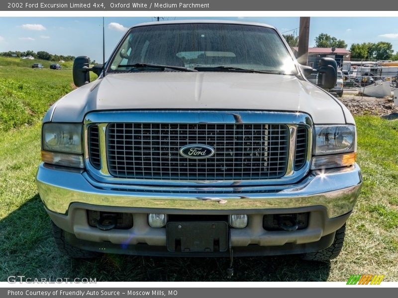 Oxford White / Medium Parchment 2002 Ford Excursion Limited 4x4