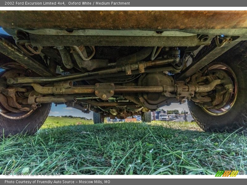 Oxford White / Medium Parchment 2002 Ford Excursion Limited 4x4