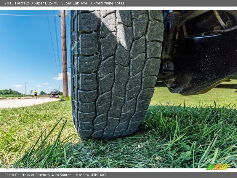 Oxford White / Steel 2015 Ford F250 Super Duty XLT Super Cab 4x4