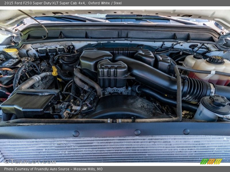 Oxford White / Steel 2015 Ford F250 Super Duty XLT Super Cab 4x4