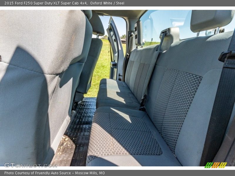 Oxford White / Steel 2015 Ford F250 Super Duty XLT Super Cab 4x4