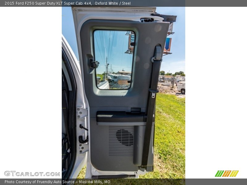 Oxford White / Steel 2015 Ford F250 Super Duty XLT Super Cab 4x4
