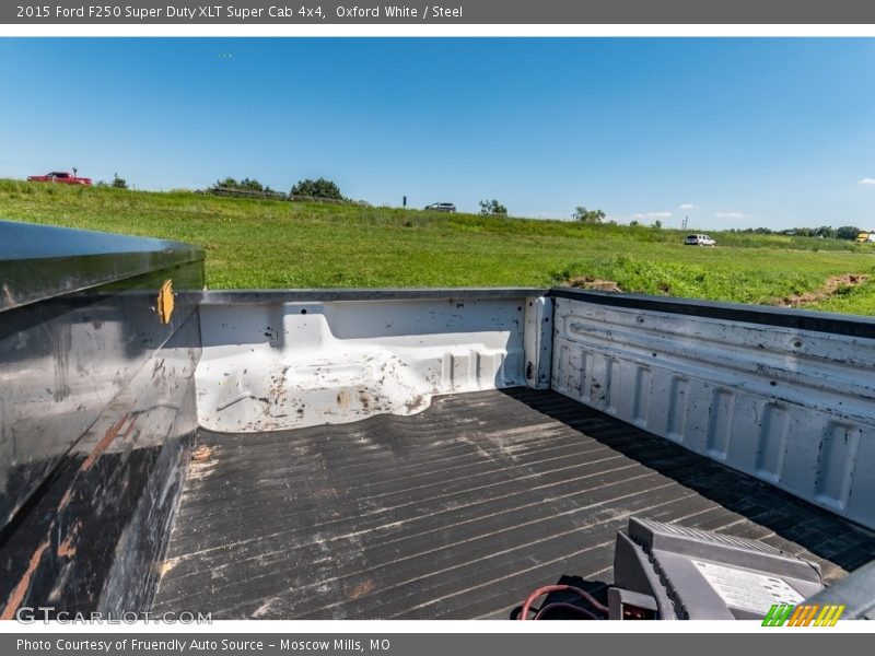 Oxford White / Steel 2015 Ford F250 Super Duty XLT Super Cab 4x4