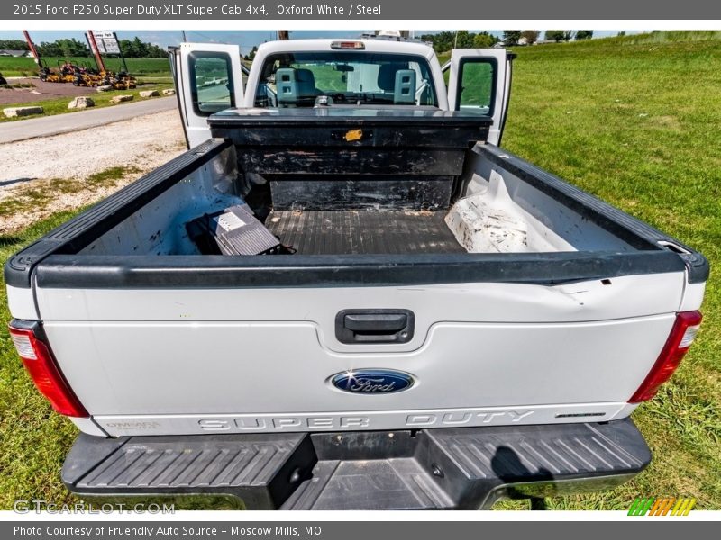 Oxford White / Steel 2015 Ford F250 Super Duty XLT Super Cab 4x4