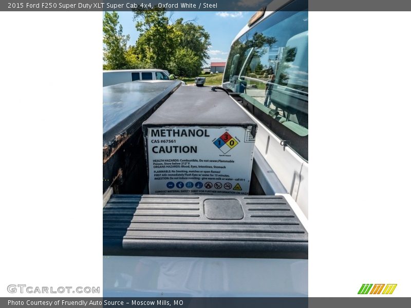 Oxford White / Steel 2015 Ford F250 Super Duty XLT Super Cab 4x4