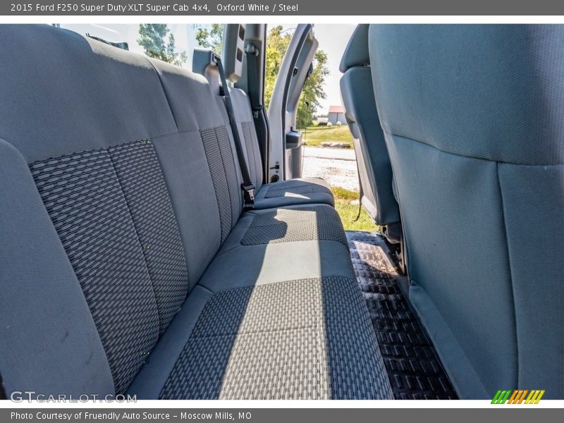 Oxford White / Steel 2015 Ford F250 Super Duty XLT Super Cab 4x4