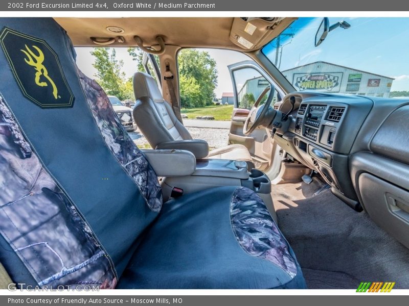 Oxford White / Medium Parchment 2002 Ford Excursion Limited 4x4