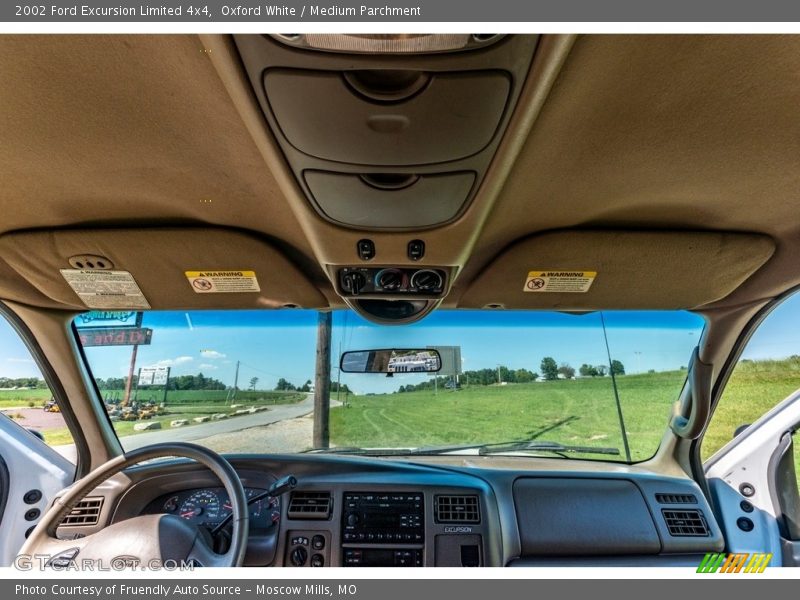 Oxford White / Medium Parchment 2002 Ford Excursion Limited 4x4