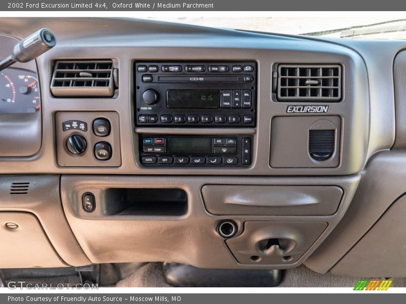 Oxford White / Medium Parchment 2002 Ford Excursion Limited 4x4