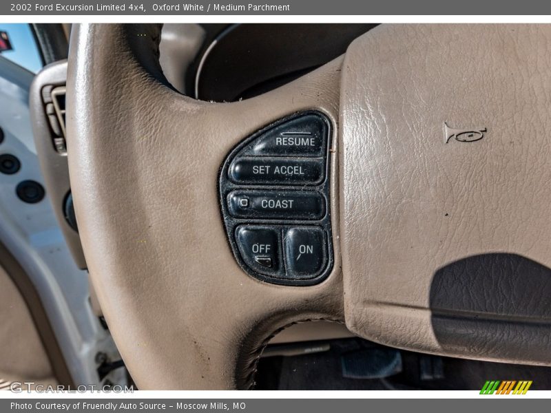 Oxford White / Medium Parchment 2002 Ford Excursion Limited 4x4