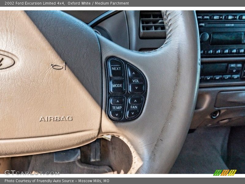Oxford White / Medium Parchment 2002 Ford Excursion Limited 4x4