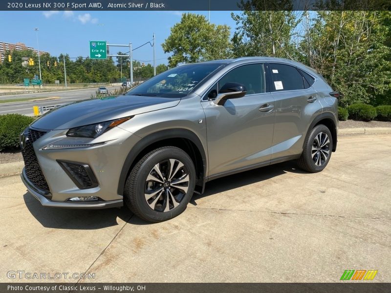 Atomic Silver / Black 2020 Lexus NX 300 F Sport AWD