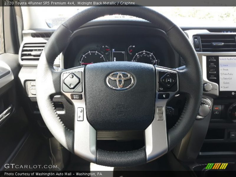 Midnight Black Metallic / Graphite 2020 Toyota 4Runner SR5 Premium 4x4