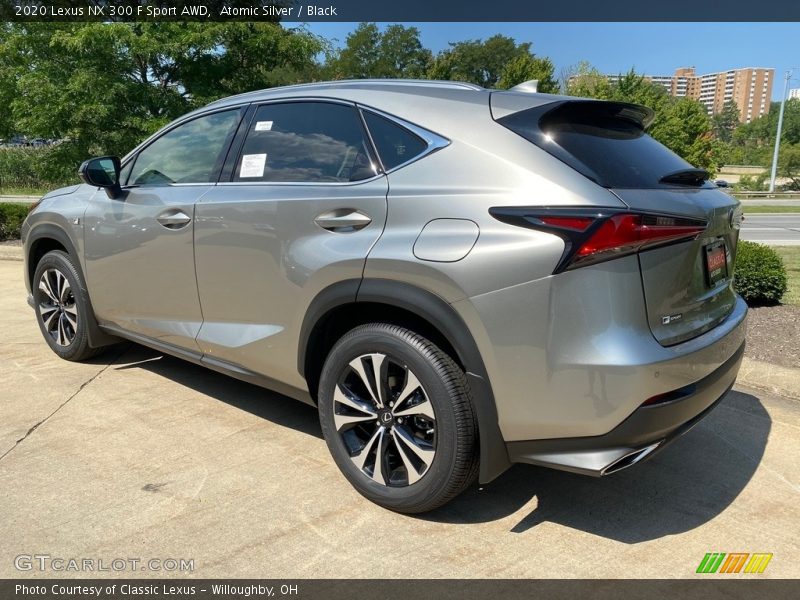 Atomic Silver / Black 2020 Lexus NX 300 F Sport AWD