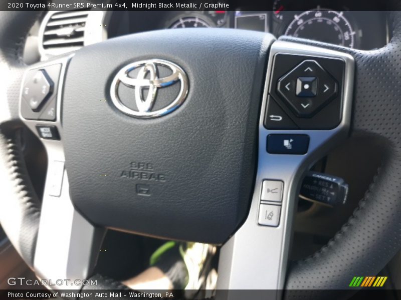 Midnight Black Metallic / Graphite 2020 Toyota 4Runner SR5 Premium 4x4