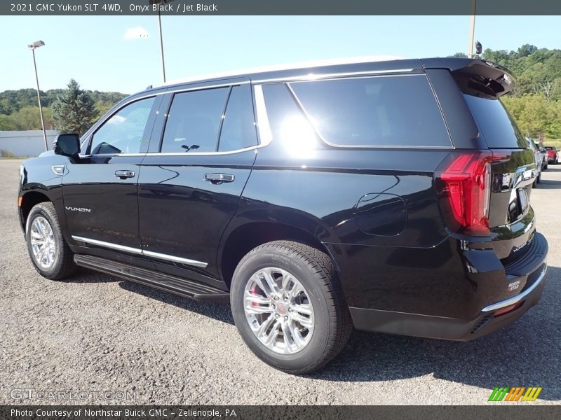 Onyx Black / Jet Black 2021 GMC Yukon SLT 4WD