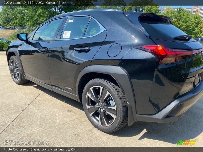 Caviar / Black 2020 Lexus UX 250h AWD
