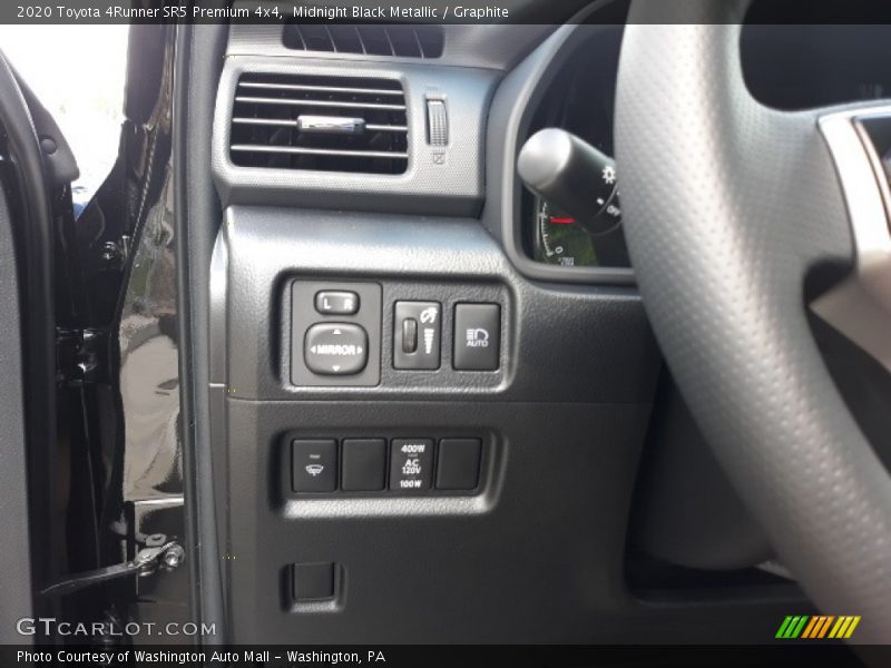 Midnight Black Metallic / Graphite 2020 Toyota 4Runner SR5 Premium 4x4