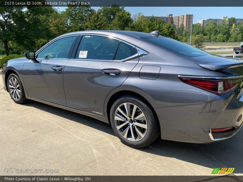 Nebula Gray Pearl / Black 2020 Lexus ES 300h