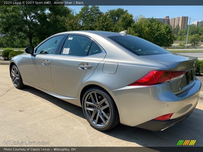 Atomic Silver / Black 2020 Lexus IS 300 F Sport AWD