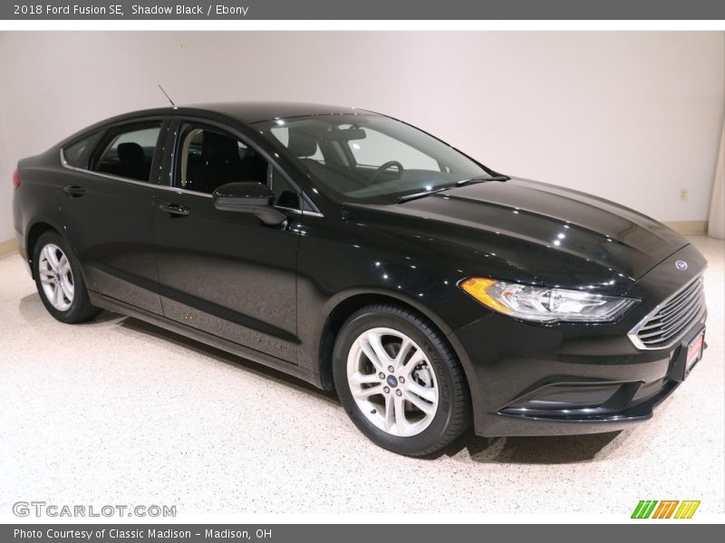 Shadow Black / Ebony 2018 Ford Fusion SE