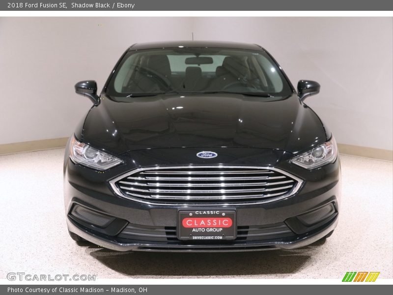 Shadow Black / Ebony 2018 Ford Fusion SE