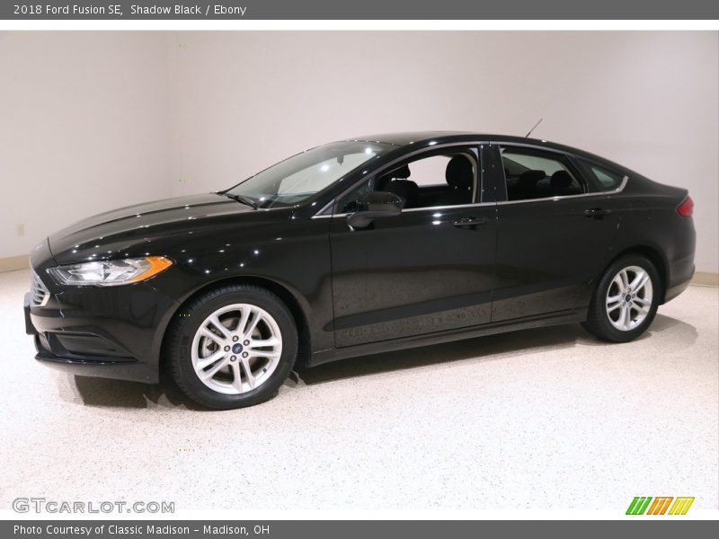 Shadow Black / Ebony 2018 Ford Fusion SE