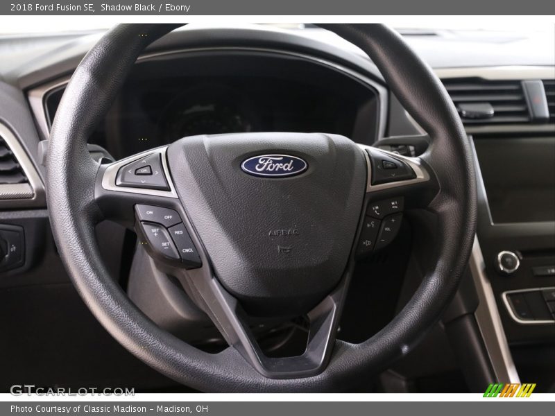Shadow Black / Ebony 2018 Ford Fusion SE