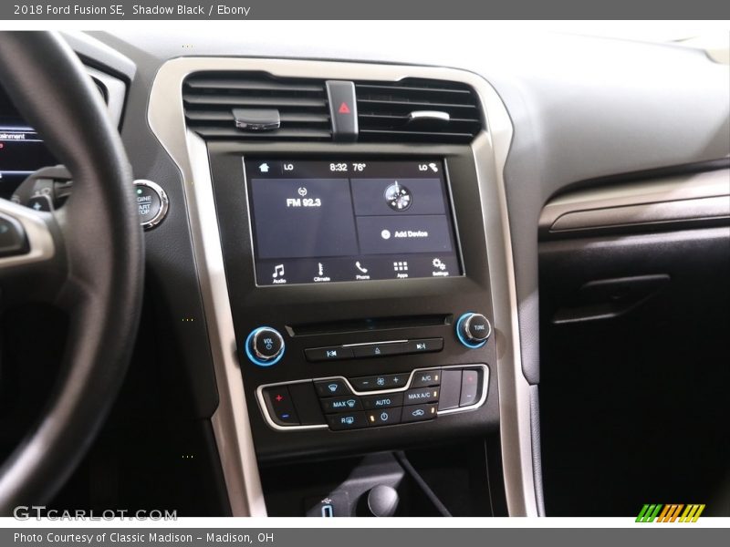 Shadow Black / Ebony 2018 Ford Fusion SE