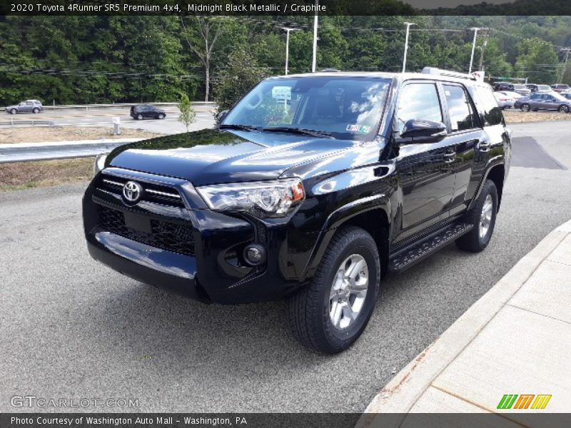 Midnight Black Metallic / Graphite 2020 Toyota 4Runner SR5 Premium 4x4