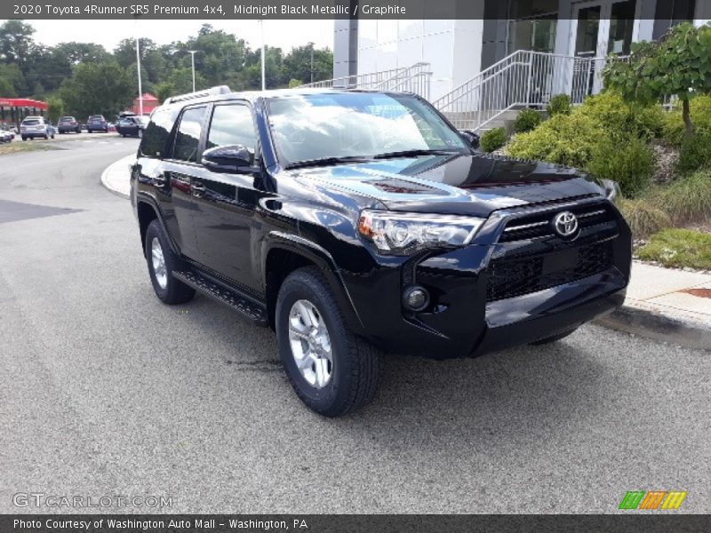 Midnight Black Metallic / Graphite 2020 Toyota 4Runner SR5 Premium 4x4