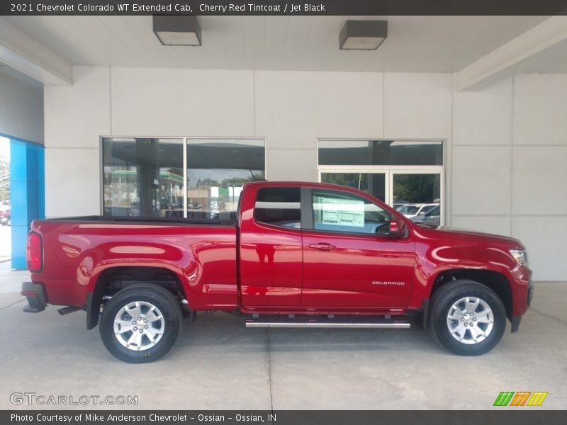  2021 Colorado WT Extended Cab Cherry Red Tintcoat