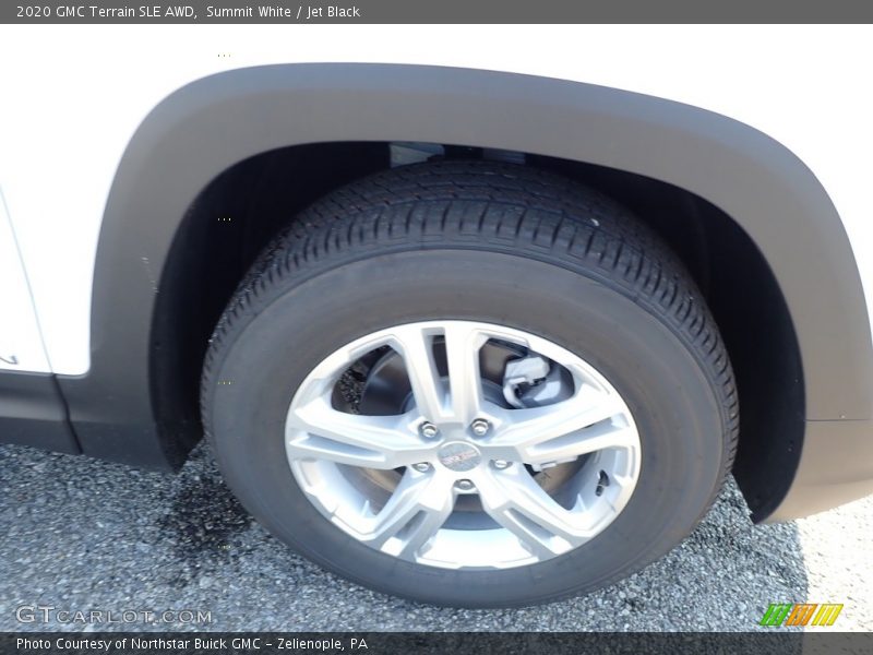 Summit White / Jet Black 2020 GMC Terrain SLE AWD