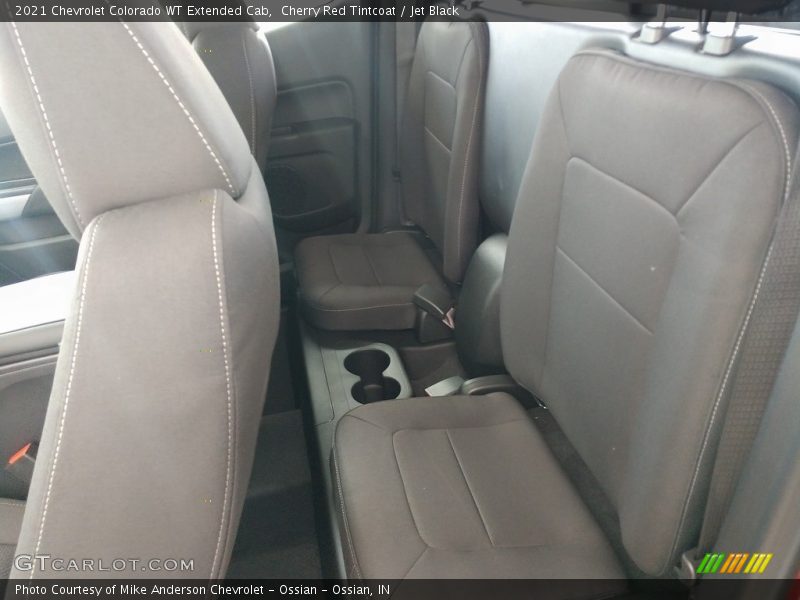 Rear Seat of 2021 Colorado WT Extended Cab
