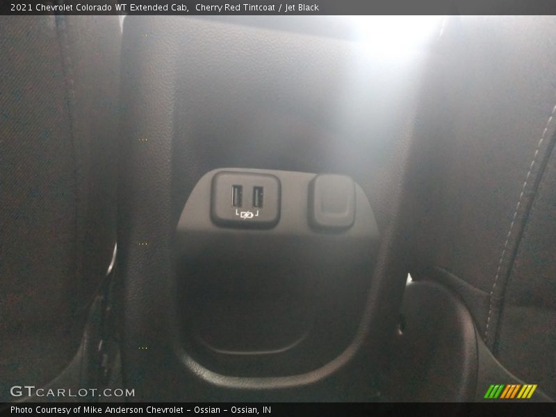 Cherry Red Tintcoat / Jet Black 2021 Chevrolet Colorado WT Extended Cab