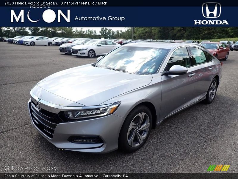 Lunar Silver Metallic / Black 2020 Honda Accord EX Sedan