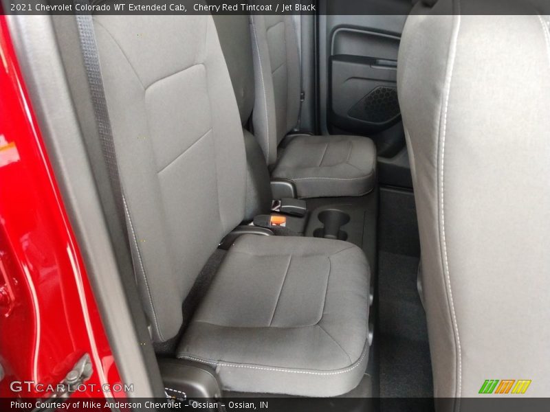 Rear Seat of 2021 Colorado WT Extended Cab