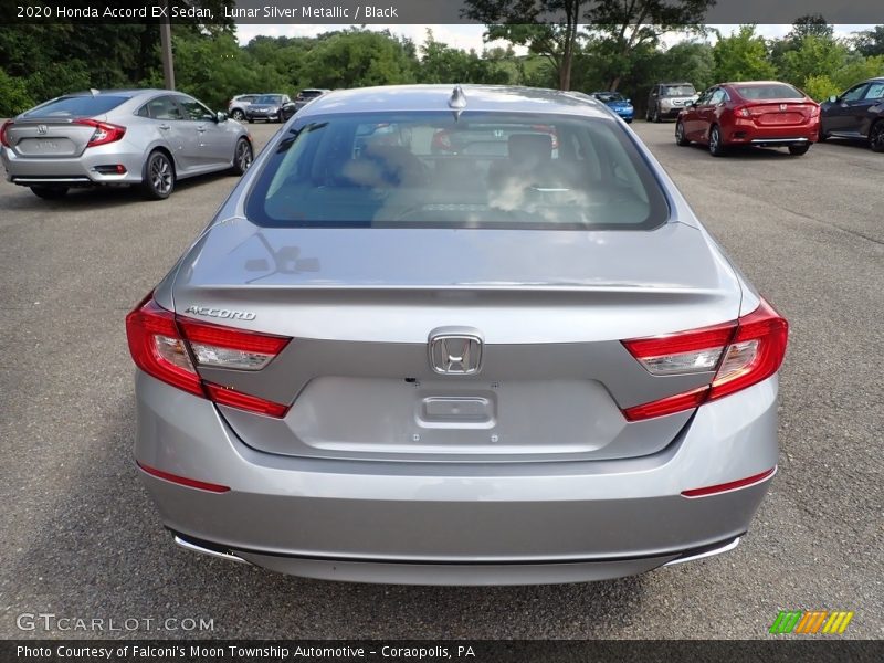 Lunar Silver Metallic / Black 2020 Honda Accord EX Sedan