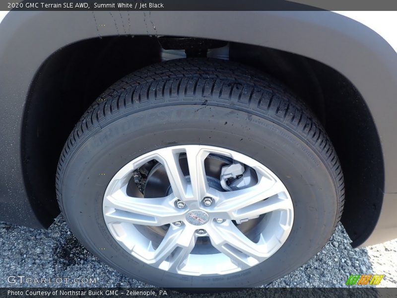 Summit White / Jet Black 2020 GMC Terrain SLE AWD